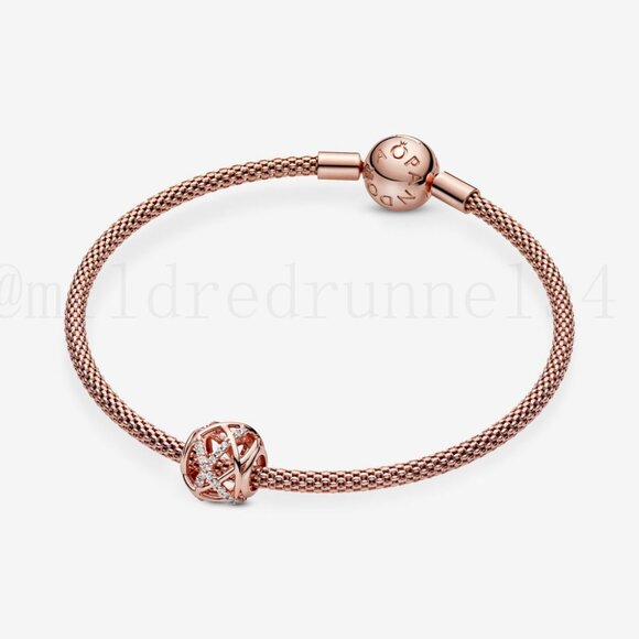 Pandora Sparkling & Polished Lines Charm - Picture 4 of 5